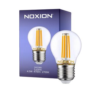Hovedbilde Noxion Lucent LED E27 Ball filament klar 4.5W ...