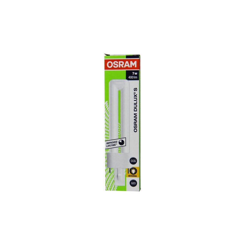 Osram Dulux S 7W 827 | ekstra varm hvit - 2-stift 