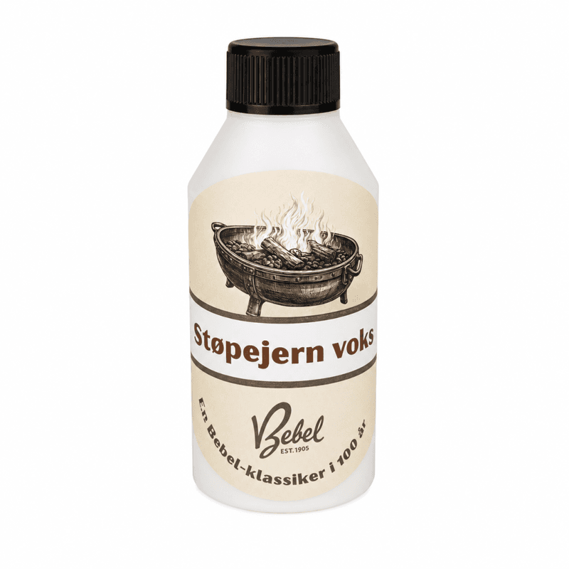 Bebel støpejernsvoks. Produseres i Bergen! 100 ml tube