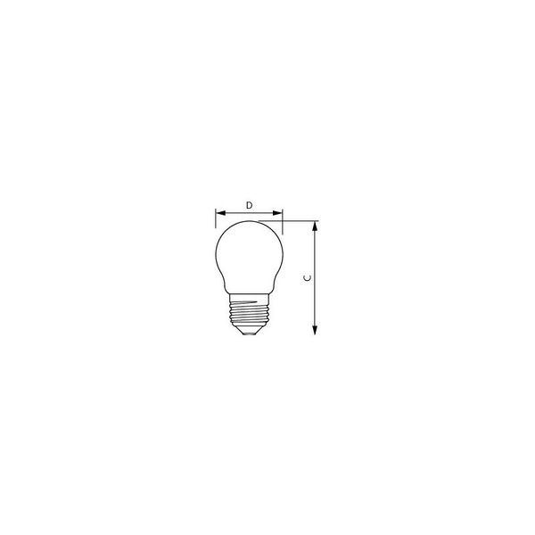 Philips Master Value LED Lustre E27 Ball filament klar 3.4W 470lm - 927 ekstra varm hvit | beste fargegjengivelse - dimbar - erstatter 40W