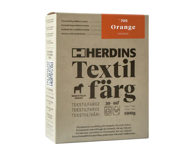 Hovedbilde Herdins Tekstilfarge Nr. 705 Oransje